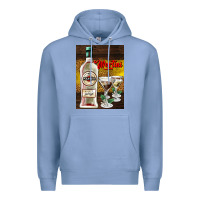 Colony Blue martini Premium Hoodie - AdoDesignShop