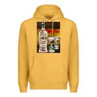 Mustard martini Premium Hoodie - AdoDesignShop