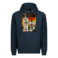 Navy martini Premium Hoodie - AdoDesignShop