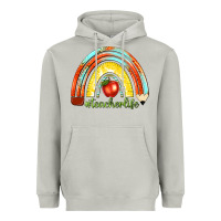 Moon Dust teacher life with rainbow Heavyweight Hoodie - texasbilliewilder