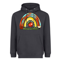 Smoke teacher life with rainbow Heavyweight Hoodie - texasbilliewilder