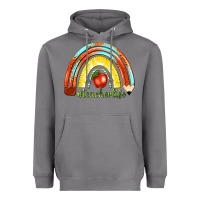 Storm teacher life with rainbow Heavyweight Hoodie - texasbilliewilder