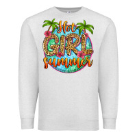 Oatmeal Heather hot girl summer Premium Sweatshirt - Zillion Design Studio