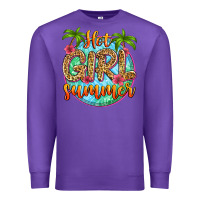 Purple hot girl summer Premium Sweatshirt - Zillion Design Studio