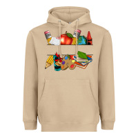 Mushroom teacher name frame custom Heavyweight Hoodie - texasbilliewilder