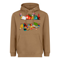 Toasted Coconut teacher name frame custom Heavyweight Hoodie - texasbilliewilder