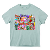 Arona Every Bunny Favorite Teacher Easter Heavy Core Tee - CowhideDigitalArt