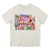 Cream Every Bunny Favorite Teacher Easter Heavy Core Tee - CowhideDigitalArt