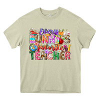 Mossy Every Bunny Favorite Teacher Easter Heavy Core Tee - CowhideDigitalArt