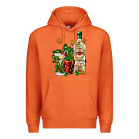 Carrot cocrtail martini and gift and snow Premium Hoodie - AdoDesignShop