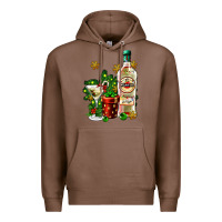 Chestnut cocrtail martini and gift and snow Premium Hoodie - AdoDesignShop