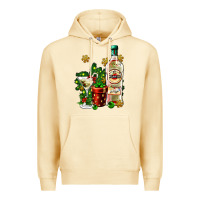 Pina Colada cocrtail martini and gift and snow Premium Hoodie - AdoDesignShop