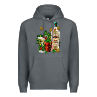 Rock cocrtail martini and gift and snow Premium Hoodie - AdoDesignShop