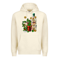 Sandshell cocrtail martini and gift and snow Premium Hoodie - AdoDesignShop