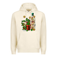 Tofu cocrtail martini and gift and snow Premium Hoodie - AdoDesignShop