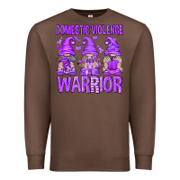 Chestnut Domestic Violence Warrior Gnomes Premium Sweatshirt - texasbilliewilder