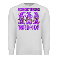 Dove Grey Domestic Violence Warrior Gnomes Premium Sweatshirt - texasbilliewilder