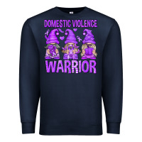 Navy Domestic Violence Warrior Gnomes Premium Sweatshirt - texasbilliewilder