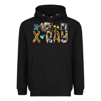 Black x ray Heavyweight Hoodie - Zillion Design Studio