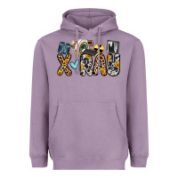 Lavender x ray Heavyweight Hoodie - Zillion Design Studio