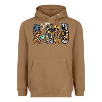 Toasted Coconut x ray Heavyweight Hoodie - Zillion Design Studio