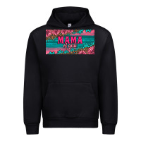Black pink roses mama of girls license plate Urban Hoodie - Artiststas