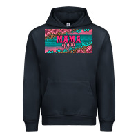 Navy pink roses mama of girls license plate Urban Hoodie - Artiststas