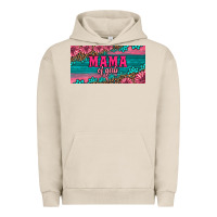 Pigment French Oak pink roses mama of girls license plate Urban Hoodie - Artiststas