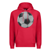 Cardinal soccer ball Premium Hoodie - JahusDesignShop