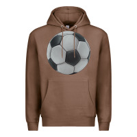 Chestnut soccer ball Premium Hoodie - JahusDesignShop