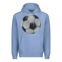 Colony Blue soccer ball Premium Hoodie - JahusDesignShop