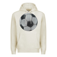 Oatmeal Heather soccer ball Premium Hoodie - JahusDesignShop