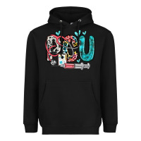 Black pcu Heavyweight Hoodie - Zillion Design Studio
