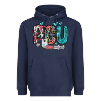 Navy pcu Heavyweight Hoodie - Zillion Design Studio
