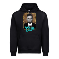Black johnny cash Urban Hoodie - AdoDesignShop
