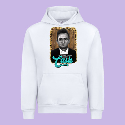 Johnny Cash Urban Hoodie Designed By Adodesignshop