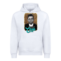 White johnny cash Urban Hoodie - AdoDesignShop