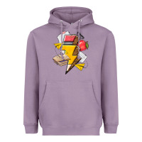Lavender teacher lightning bolt Heavyweight Hoodie - texasbilliewilder