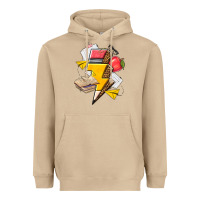 Mushroom teacher lightning bolt Heavyweight Hoodie - texasbilliewilder