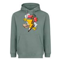 Sage teacher lightning bolt Heavyweight Hoodie - texasbilliewilder