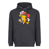 Smoke teacher lightning bolt Heavyweight Hoodie - texasbilliewilder