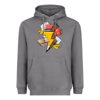 Storm teacher lightning bolt Heavyweight Hoodie - texasbilliewilder