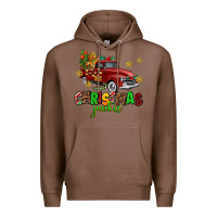 Chestnut christmas junkie Premium Hoodie - AdoDesignShop