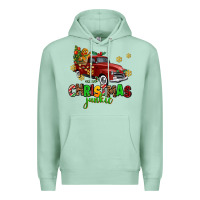 Seafoam christmas junkie Premium Hoodie - AdoDesignShop