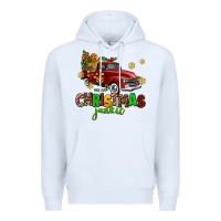 White christmas junkie Premium Hoodie - AdoDesignShop