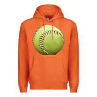 Carrot softball ball Premium Hoodie - JahusDesignShop