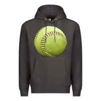 Smoke softball ball Premium Hoodie - JahusDesignShop