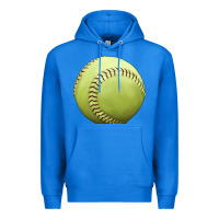 True Royal softball ball Premium Hoodie - JahusDesignShop