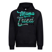 Black mama tried aztec turquoise Urban Hoodie - AdoDesignShop