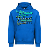 Cobalt mama tried aztec turquoise Urban Hoodie - AdoDesignShop